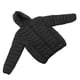 thumbnail image 5 of 19 Zone Chaqueta calefactora ajustada con capucha desmontable Chaqueta con capucha impermeable y transpirable para hombres y mujeres Negro XL, 5 of 10