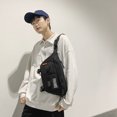 thumbnail image 3 of Riñonera deportiva de nailon para mujer, bolso de cintura de estilo callejero, Unisex, para deportes al aire libre, a la moda, 3 of 5