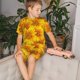 thumbnail image 4 of Balery 3D Sunflowers Conjunto de Pijama Infantil de Manga Corta con Estampado – Ropa de Dormir de Algodón Suave-Medium, 4 of 6