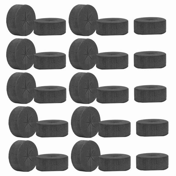 30Pack Cloning Collars Inserts Premium Grade Foam, DIY Foam Cloner Inserts for Net Pots, Aeroponics