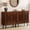 Dark Brown, variant on Tribesigns Set of 2 Sideboard Buffet Cabinet with Storage, 59" Storage Cabinet with Doors & Adjustable Shelves, for Living Room, Kitchen, Dark Brown