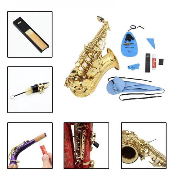 10pcs Cleaning Belt Cork Reed Case Mouthpiece Brush Mini Screwdriver Accessory Parts