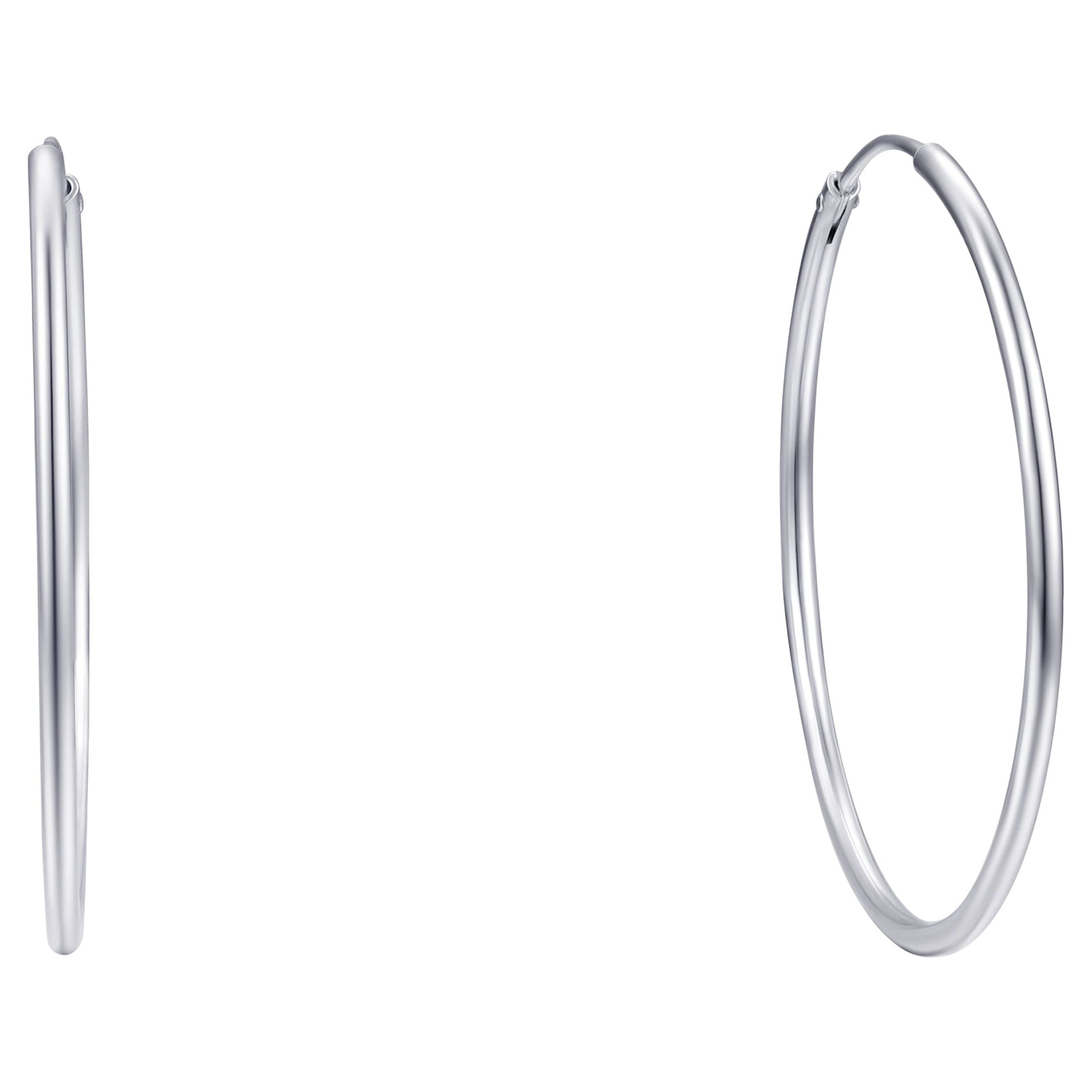 【TRES】Wide hoop Pierce (Silver) silver925］Wide hoop Pierce (Silver) – TRES