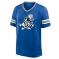 thumbnail image 2 of Men's Fanatics Royal Dallas Cowboys Hometown Premium Hashmark V-Neck T-Shirt, 2 of 3