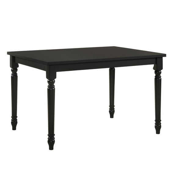 Carolina Chair & Table Draven Farmhouse Dining Table - Black