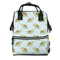 thumbnail image 1 of Disketp Cartoon Sea Turtle Mochila de Pañales de Gran Capacidad con Múltiples Bolsillos, Mochila de Viaje Multifuncional para Bebé, Unisex, Moderna y Resistente, 1 of 6