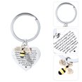 thumbnail image 3 of 1pc Creative Small Bee Pendant Keychain Pendant Key Charm Teacher's Day Gift, 3 of 9