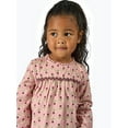 thumbnail image 3 of Modern Moments by Gerber Toddler Girl Tiered Dress with Ric Rac, Sizes 12M-5T, 3 of 15