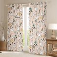 thumbnail image 2 of Homewish Rustic Farm Duck Black Out Curtains,Country Farmhouse Lodge Curtains Pack of 2 (42x63 Each),Retro Flower Leaves Bedroom Curtains For Kid,Ultra Soft Home Decor, 2 of 6