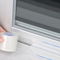 Window Weather Sealing Tape 2IN x 33FT Weather Stripping for Doors and Glass, Clear