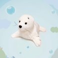 thumbnail image 4 of Chubby Seal Sea World Stuffed Animal White Sea Lion Seals Plush Doll Toy Chair Couth Sofa Decor, 4 of 10
