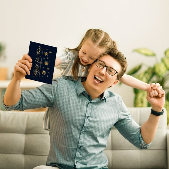 Baluue Blank Happy New Year Cards present Cards Paper 30Pack