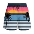 thumbnail image 5 of Aobny Board Mens Shorts Hawaiian Plus Size Clothing Baggy Casual Big & Tall Mens Pants,XXL, 5 of 8