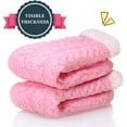 thumbnail image 3 of PUMIER Women's Winter Super Soft Warm Cozy Fleece Lined Fuzzy Slipper Socks with Grippers, 3 of 6