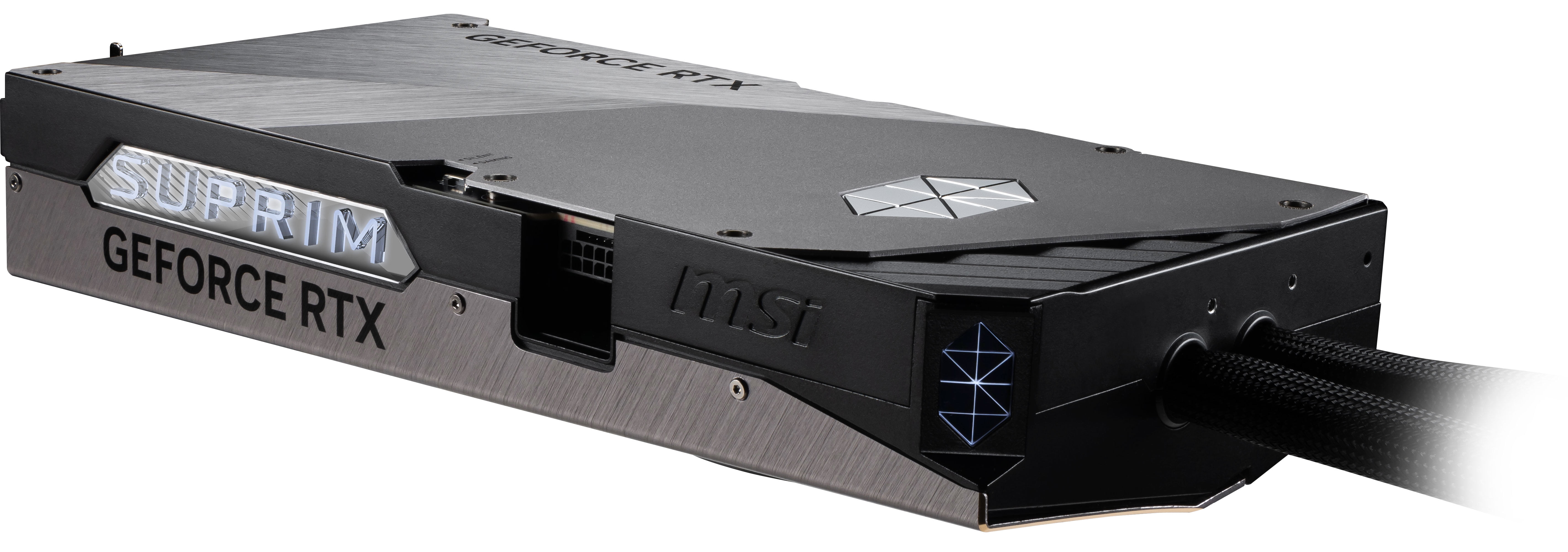 MSI Suprim GeForce RTX 5090 SUPRIM LIQUID SOC 32GB GDDR7 Video Card