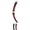 Burgundy Band / Silver Buckle, variant on HIRSCH Venice Genuine Alligator Leather Watch Strap (Burgundy) - L - 20mm - Silver Buckle