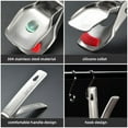 thumbnail image 3 of Esaierr Bowl Pan Gripper Kitchen Tongs Cooking Microwave Oven Anti-Scald Gripper 6.7x3.7x1.2in, 3 of 7
