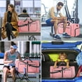 Travel Duffle Bag For Men Women 65L Foldable Travel Duffel Bag With