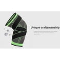 thumbnail image 4 of ORUYROP Knee Support, Knee Sleeve, Compression knee brace with Non-slip Adjustable Pressure Strap for Pain Relief Meniscus Tear, Arthritis, Running, Basketball, Joint Pain Relief and Injury R, 4 of 7