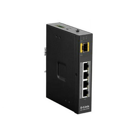 D-Link Industrial Gigabit Unmanaged PoE Switch with SFP Slot