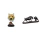 thumbnail image 1 of Escultura de mesa,Escultura de cabeza de tigre,estatua moderna de mesa,Estatua de escritorio,Estatua decorativa de figura de lucha de toro y oso,Colección de esculturas de toros,decoración, 1 of 8