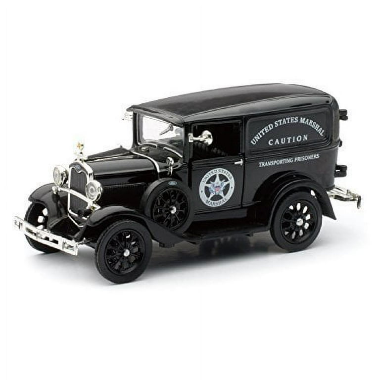 ホビーラジコン. 1/5 1931 Ford Model A US Marshall's Van 1/32 Diecast Model Car by New