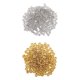 thumbnail image 1 of 500 Unids Crystal Rondelle Spacer Beads, 6 Mm, 8 Mm, Plateado Y Dorado, Metal Spacer Beads Charm, Bricolaje Para Pulseras, 1 of 9