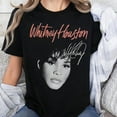 thumbnail image 2 of Whitney Houston Shirt , Whitney Vintage Tshirt , Retro 90s Whitney, Men's And Women's Graphic Tee 100% Cotton by TBun, Full Sizes S-5XL, 2 of 5
