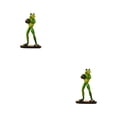 thumbnail image 3 of Maytalsory Resin Stylish Home Accents Frog Decoration For Trendy Decor Handmade Crafts Artistic Workmanship Home Decoration Rugby Frog 2Set, 3 of 6