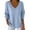 Light Blue, variant on Womens Plus Size Sweaters Tops Solid Color Loose V Neck Lightweight Pullover for Women Spring Fall Winter Clothes (XL, Pink|Striped)