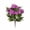 Z1-Purple, variant on Artificial Flowers with Stake for Outdoors Decoration,Realistic Faux Mums,UV Resistant Plastic Shrubs for Fence Balcony Yard Cemetery Halloween Garden Decor,Autumn Orange