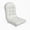 White, variant on Breathable Patio Cushion, Red 44x19x4in Fleece Waterproof Design Breathable Patio Cushion, High Back Rocking Chair Pad Breathable Patio Cushion, Ergonomic Cushion for Outdoor Indoor Hammock.