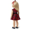 thumbnail image 4 of American Girl Pretty Plaid Christmas Dress for 14.5 inch Wellie Wishers Dolls (Doll Not Included), 4 of 5