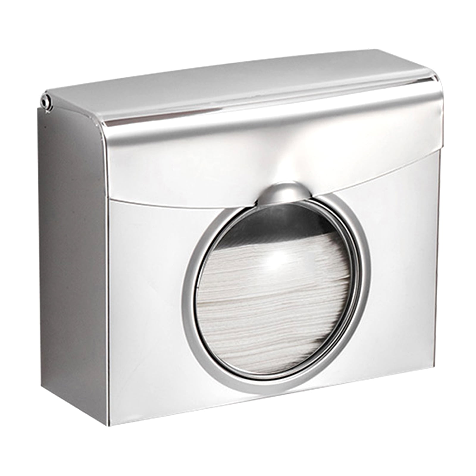 CACAGOO Paper Towel Dispenser Dual Dispensing Paper Towel Holder ...