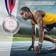 thumbnail image 3 of Medalla Premio Bronce Premios Premio Útiles Escolares (2) Oro Plata, 3 of 6