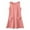 Pink, variant on YuYuBao Toddler Girls Dress Boho Summer Tie Shoulder Midi Tiered Dresses With Pockets Casual Kids Girls Loose A-line Beach Sundress , 3-4 Years