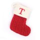 thumbnail image 3 of Letters Christmas Stocking New Knitting Christmas Tree Pendant Decorations For Home Xmas Gift Snowflake Alphabet Christmas Socks, 3 of 5