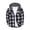 Brown1, variant on yillto Womens Fuzzy Fleece Jacket Plaid Sherpa Coat Button down Hoodie Cardigan Outerwear with Pockets