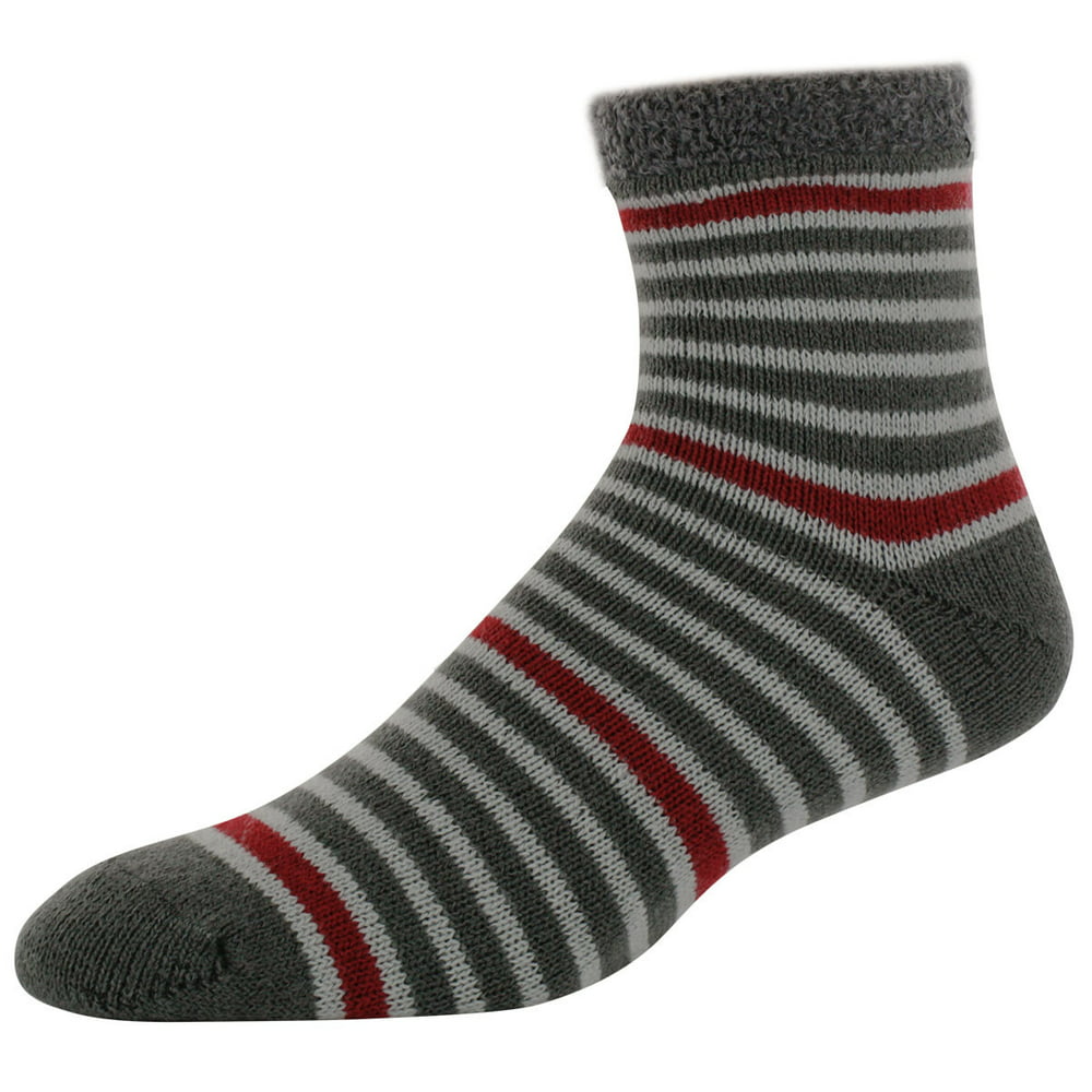 Sof Sole - Sof Sole Youth Fireside Indoor Socks Aloe Infused Gray Multi ...