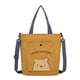 thumbnail image 1 of Bolsa de lona con forma de oso lindo, bandolera, regalo para fanáticos del anime, 1 of 1