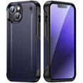 thumbnail image 1 of Funda para iPhone 14, doble capa de protección, a prueba de golpes, protección para pantalla y cámara., 1 of 5