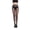 3064, variant on Halloween black stockings with inverted spider web design, punk gothic style pantyhose, dark and unique Y2K leggings
