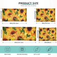 thumbnail image 5 of GZHJMY Sunflower Queen Pillowcase Super Soft Cozy Plush Pillow Case with Zipper for Sofa Bed Couch, 20 x 30 Inch, 5 of 7