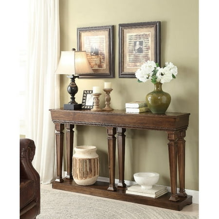 ACME Gregory Console Table, Oak