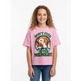 thumbnail image 3 of Gremlins Girl’s Boxy Halloween Crewneck Tee with Short Sleeves, Sizes 4-16, 3 of 9