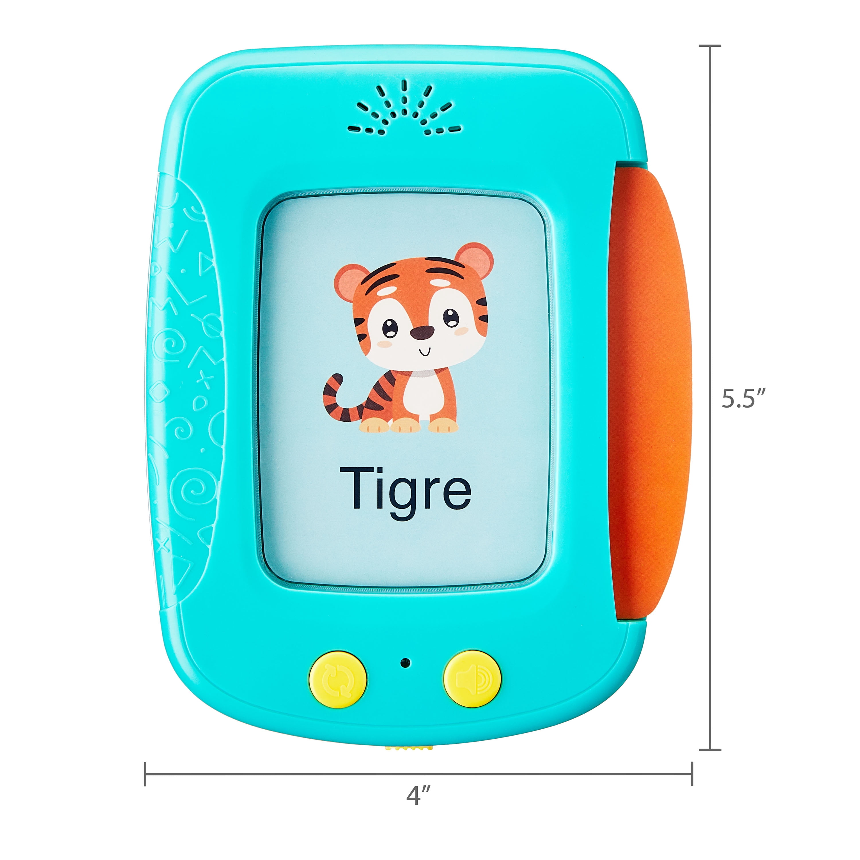 Spark.Create.Imagine Bilingual Flash Cards & Reader, 42 Pieces, for Early Language Development, Toddlers 24 Months+