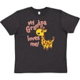 thumbnail image 3 of Inktastic My Grandpa Loves me- cute giraffe Youth T-Shirt, 3 of 5