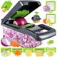thumbnail image 1 of Kitchen Multi-Function Vegetable Cutter Manual Vegetable Cutter with Egg Separator Vegetable Cutter Slicer Vegetable Cutter Slicer Cucumber Onion Toma, 1 of 4