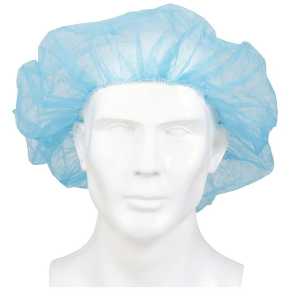 McKesson Surgical Caps for Women or Men, Elastic Closure Bouffant Cap - Disposable Hygienic Hair Cover - 24 in, 500 Ct