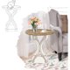 thumbnail image 4 of Mesa auxiliar decorativa COZAYH Rustic Farmhouse Cottagecore White, 4 of 9